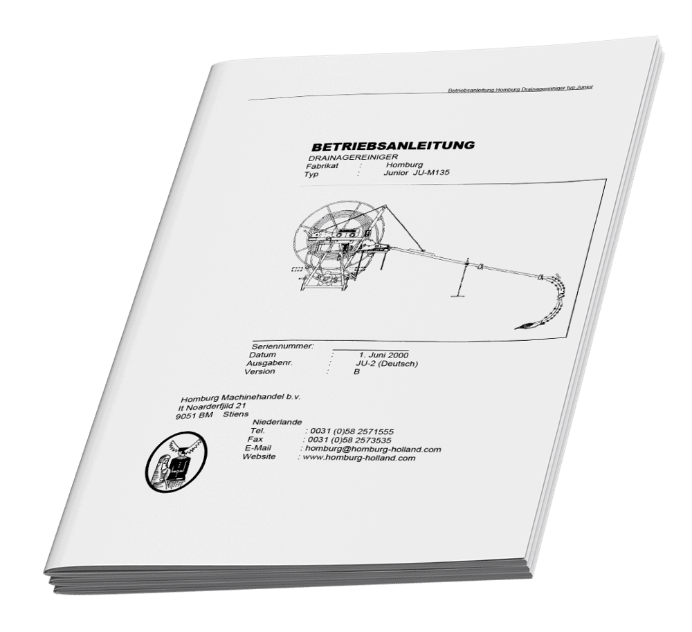 Betriebsanleitung Junior 2000